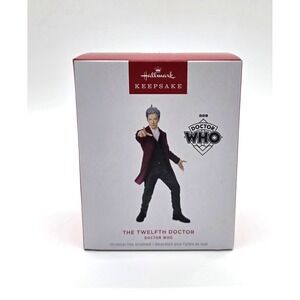 2024‎ Hallmark Dr Who Twelfth Doctor Keepsake Figure Ornament Christmas NEW
